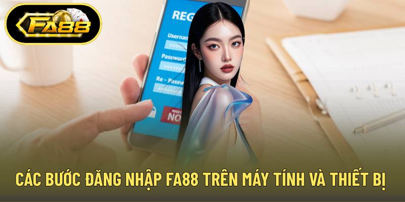 Các bước đăng nhập FA88 trên máy tính và thiết bị di động