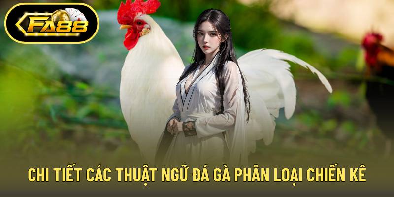 Chi tiết các thuật ngữ đá gà phổ biến phân loại chiến kê