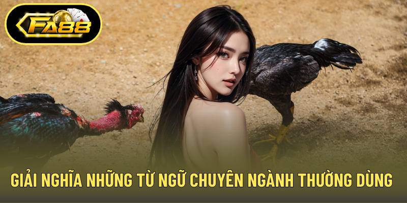 Giải nghĩa những từ ngữ chuyên ngành thường dùng trong sới gà