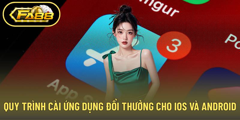 Quy trình cài đặt ứng dụng đổi thưởng cho ios và android